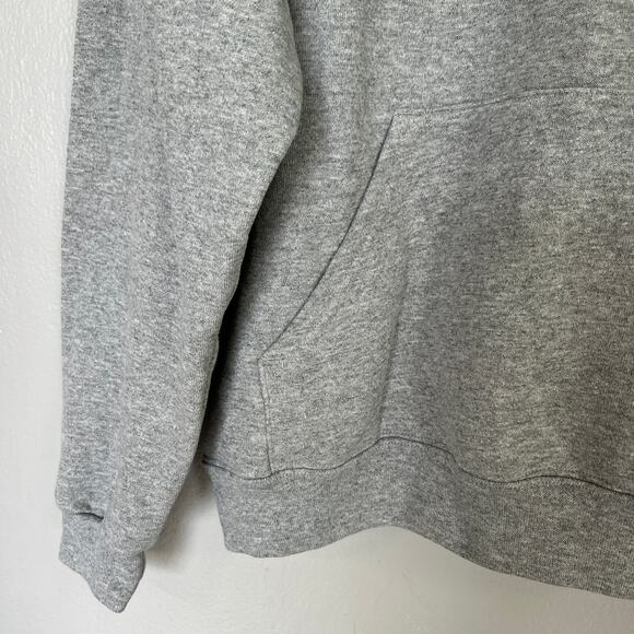 US Navy Fleece Hooded Sweatshirt Hoodie Men's Size M Gray Black Logo Soffee NWT - Picture 5 of 10